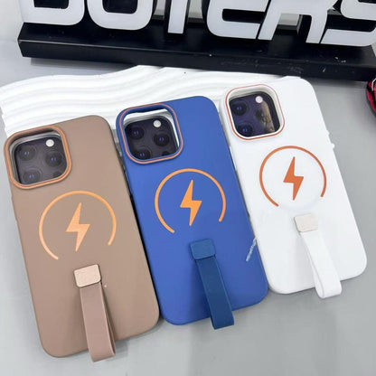 Electrifying Bolt Magnetic Grip Case - iPhone