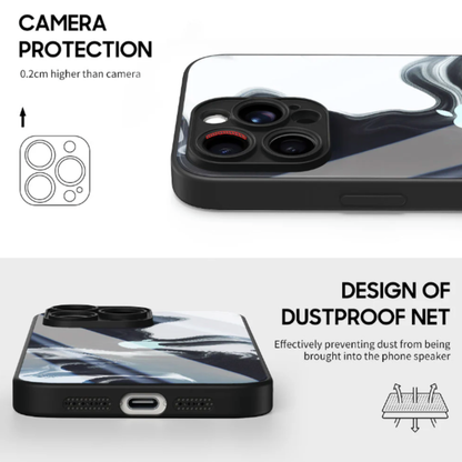Dusky Swirl MagSafe Glass Case - iPhone