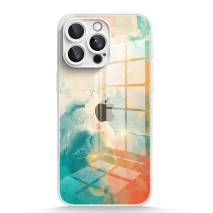 Dusky Swirl MagSafe Glass Case - iPhone