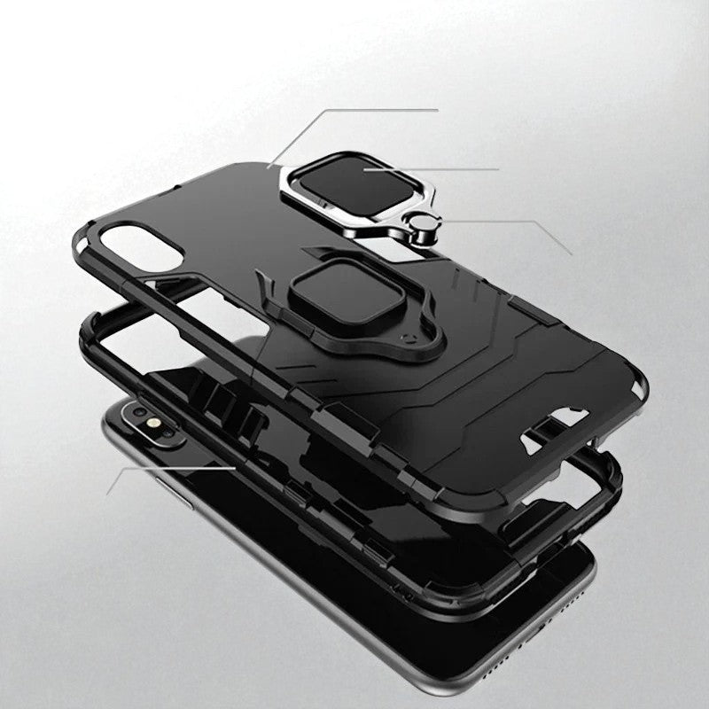 Shock Lock Armor Magnetic Ring Holder Case - Nothing