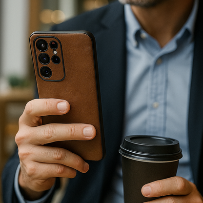 Timeless Genuine Leather Case - Samsung