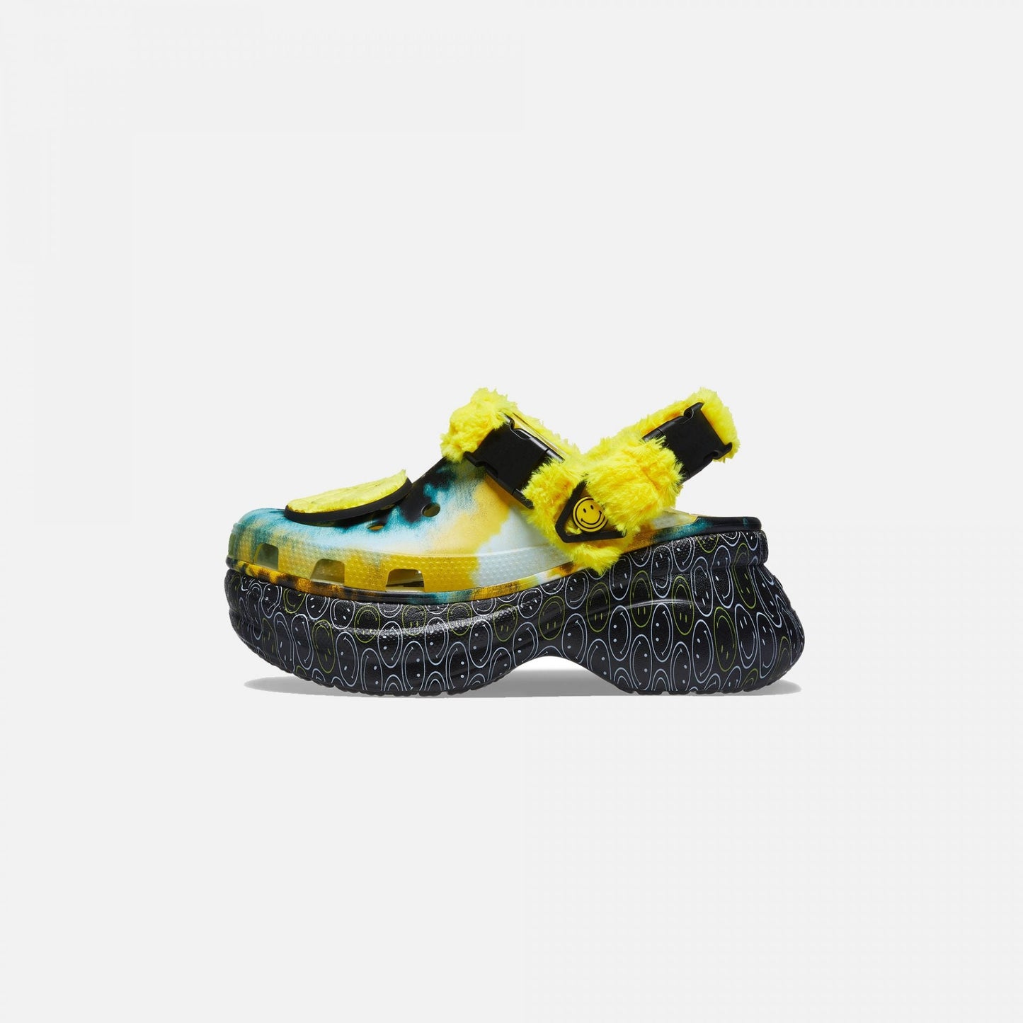 Crocs | CLASSIC BAE BUCKLE TRANSLUCENT SMILEY CLOG