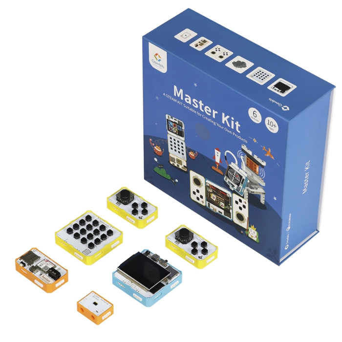 Elecrow - Crowbits-Master Kit with 3 fully functional products, STEM Programming Educational Building