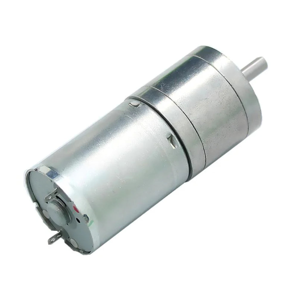 25GA370 60 RPM 12V 25mm Diameter centre D-Shaft DC high torque geared motor