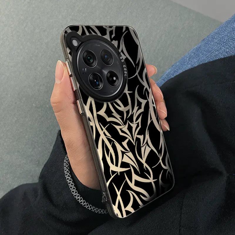 Tribal Noir Pattern Protective Case - OnePlus