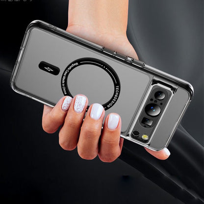 Sheer Transparent Corner Airbag Magsafe Case - Google