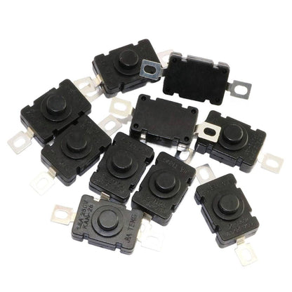 Self-Lock Tactile Push Button On-Off Switch for Flashlight Torch