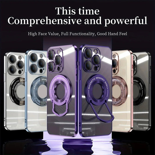 Feather Clear Invisible Stand Case - iPhone