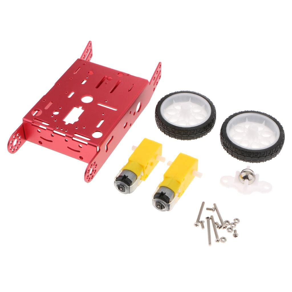 2WD Aluminum Smart Robot Car Chassis Kit DIY