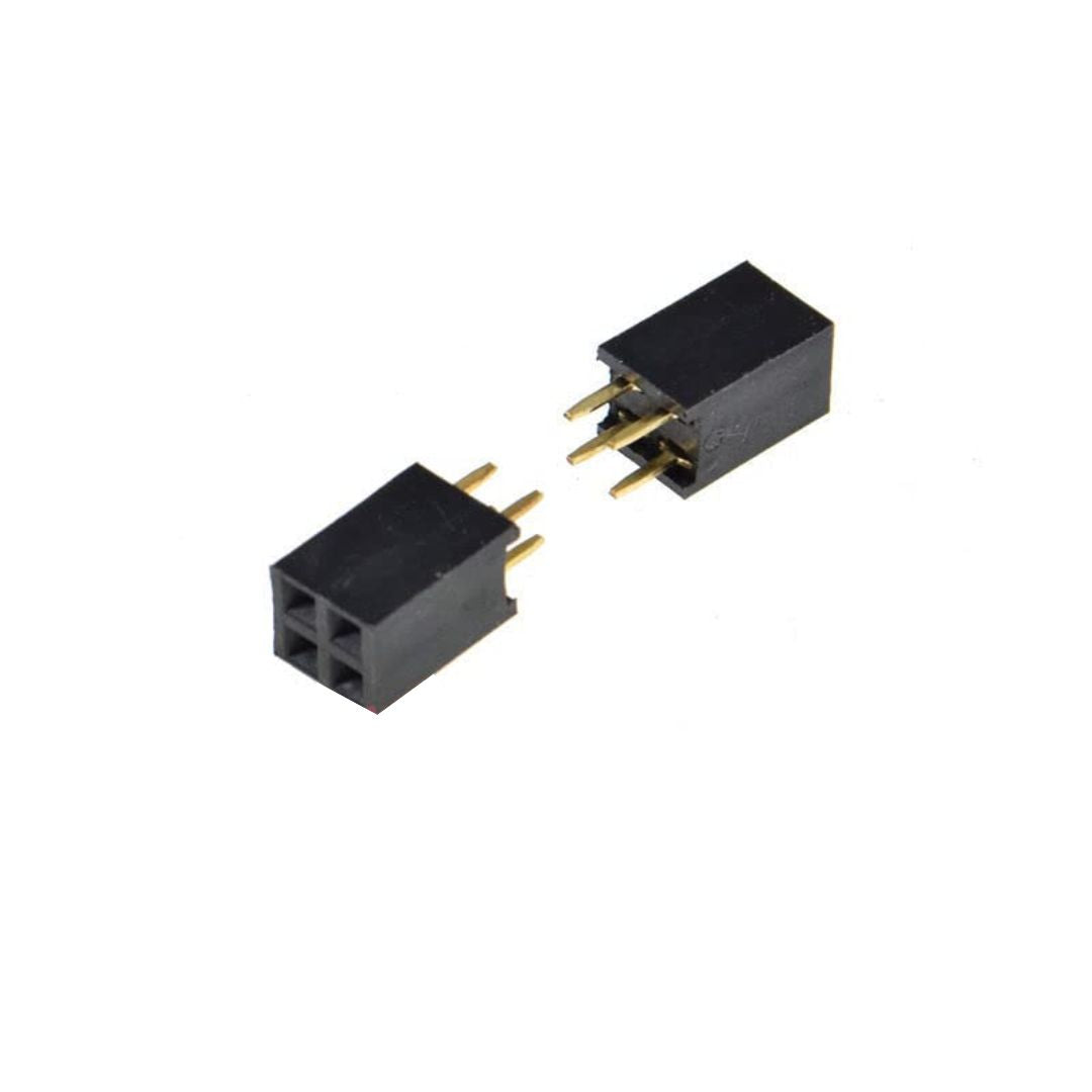 Female Berg Strip 2.54mm Straight Header Pin