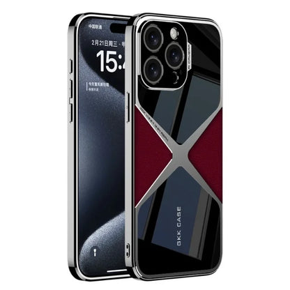 iPhone 16 Series Polished Guard Business Leather Case