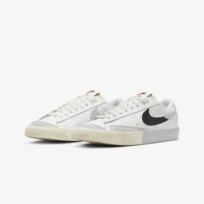 Nike | BLAZER LOW '77 SE REMIX { SUMMIT WHITE/LIGHT SILVER-BLACK