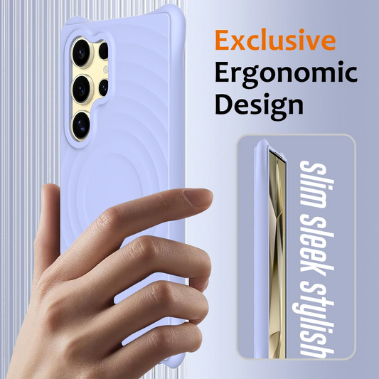 Wave Magnetic Wireless Charger Armor Case - Samsung
