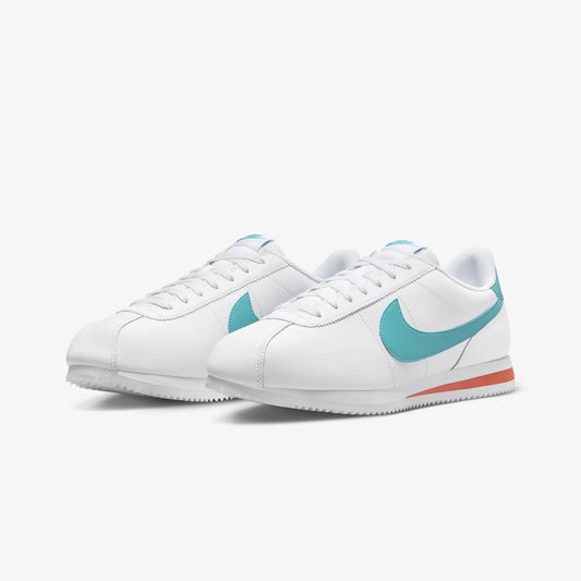 Nike | CORTEZ  { WHITE/DUSTY CACTUS-COSMIC CLAY
