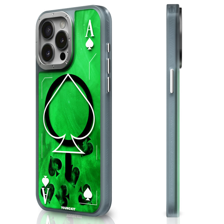 Illuminated Deck Liquid Sand Case - iPhone
