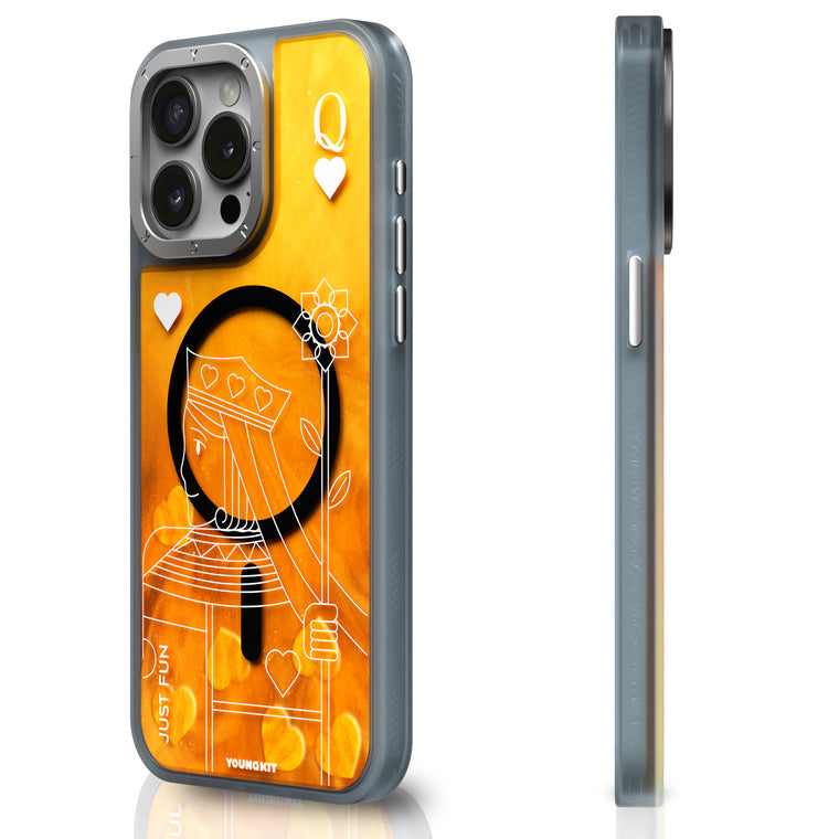 Illuminated Deck Liquid Sand Case - iPhone