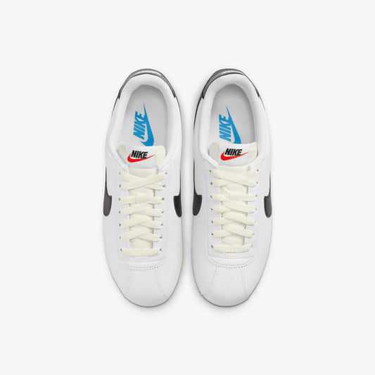 Nike | CORTEZ  { WHITE/BLACK-LT PHOTO BLUE-SAIL