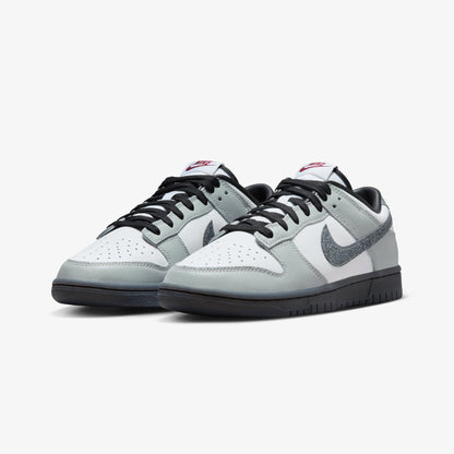 NIKE | DUNK LOW LX { WHITE/MULTI-COLOR-WHITE-LT SMOKE GREY