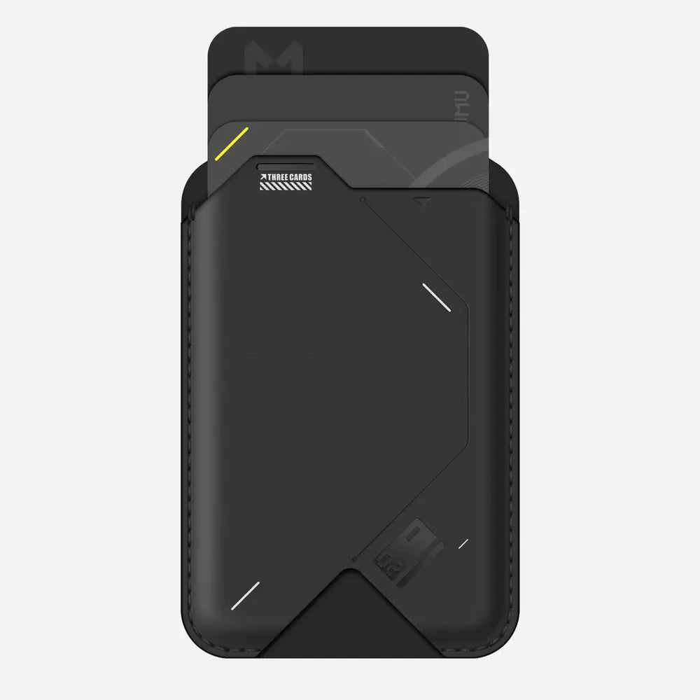 Innovative Magnetic Flip Wallet with Stand
