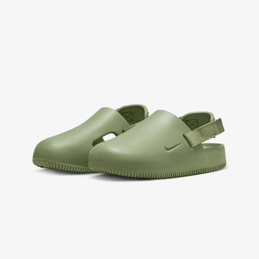 Nike | CALM MULES  { OIL GREEN/OIL GREEN