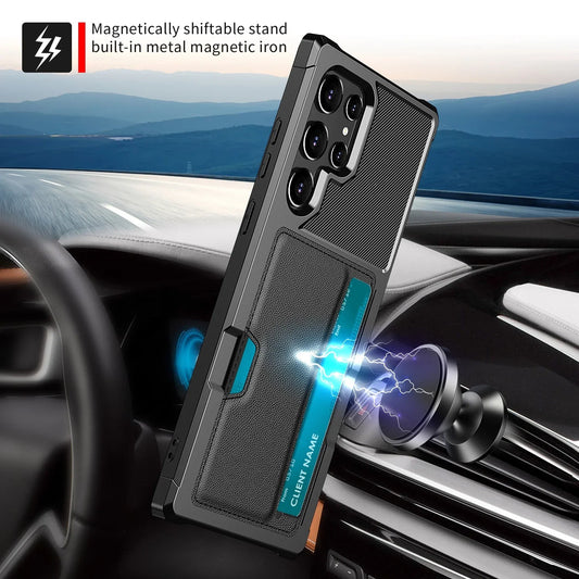Elegant Touch Business Leather Shield Case - Samsung