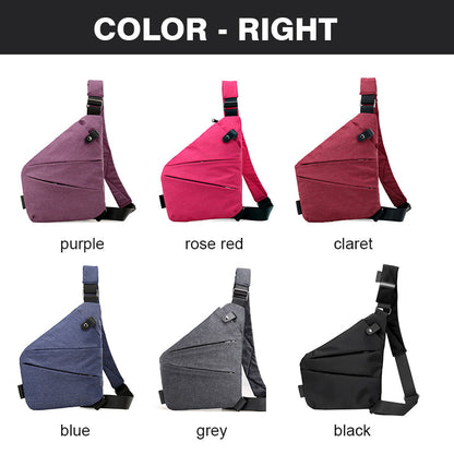 Anti Theft Travel Crossbody Bag - Assorted