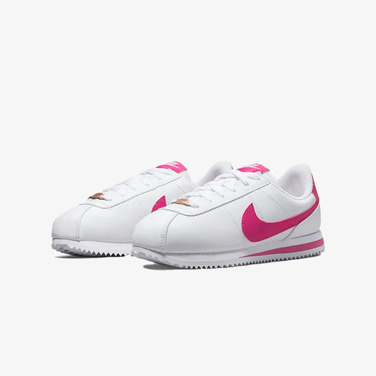 Nike | CORTEZ BASIC SL  { WHITE/PINK PRIME