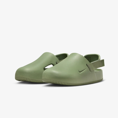 Nike | CALM MULES  { OIL GREEN/OIL GREEN