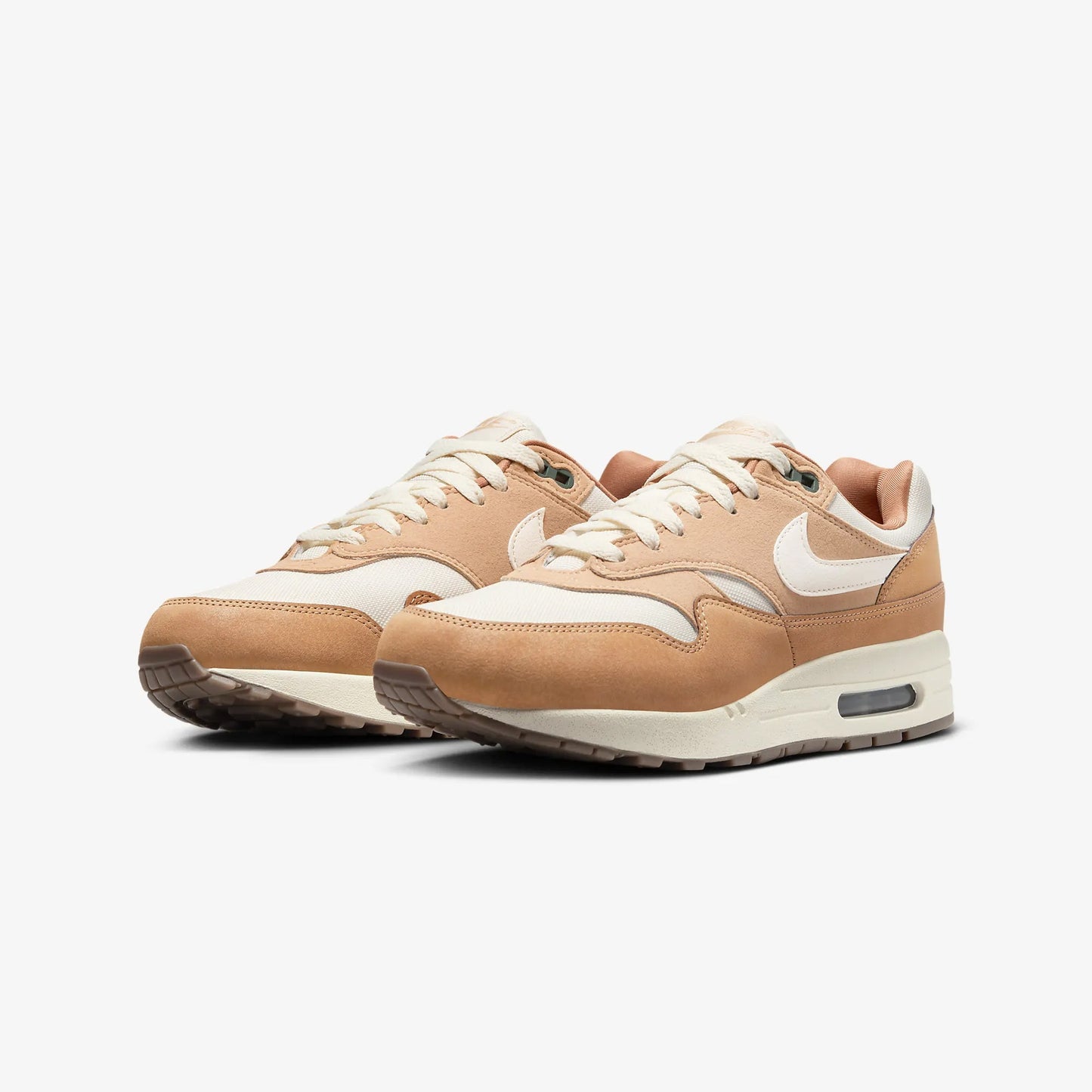 Nike | AIR MAX 1 '87 { FLAX/COCONUT MILK-SESAME-VINTAGE GREEN