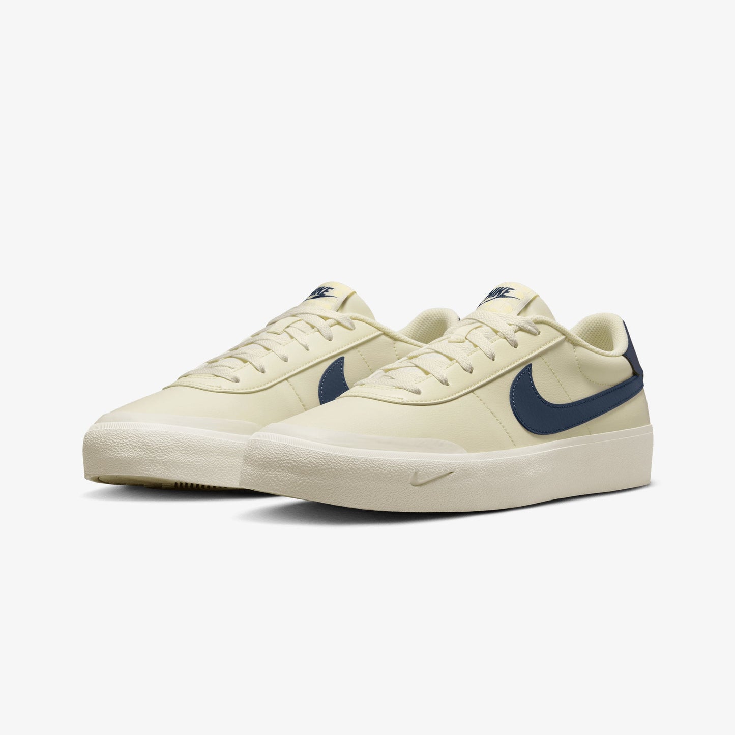 Nike | COURT SHOT { COCONUT MILK/MIDNIGHT NAVY-SAIL