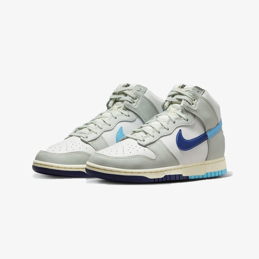 Nike | DUNK HIGH RETRO  { SUMMIT WHITE/BALTIC BLUE-DEEP ROYAL BLUE