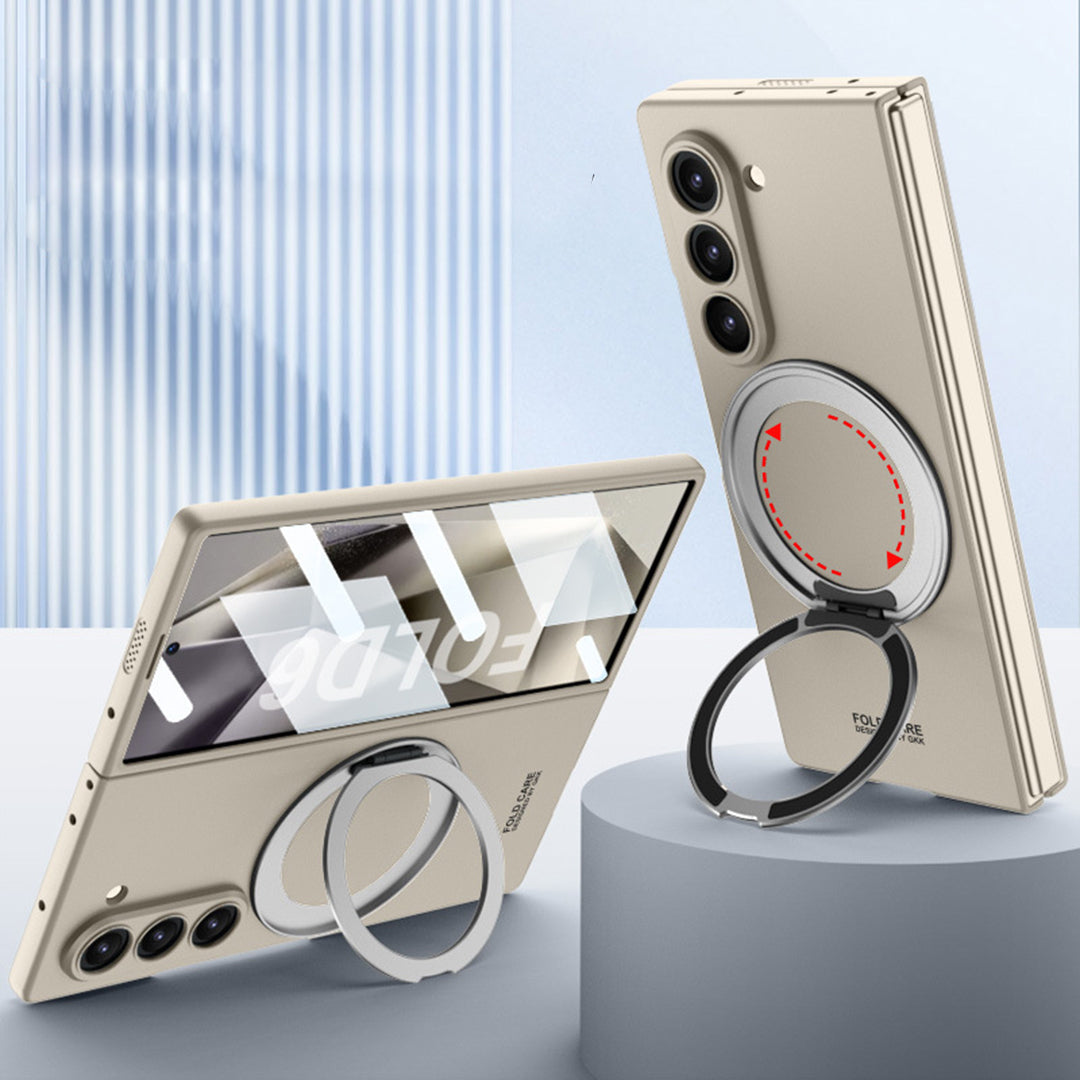 Galaxy Z Fold Series Magnetic Ring MagSafe Case