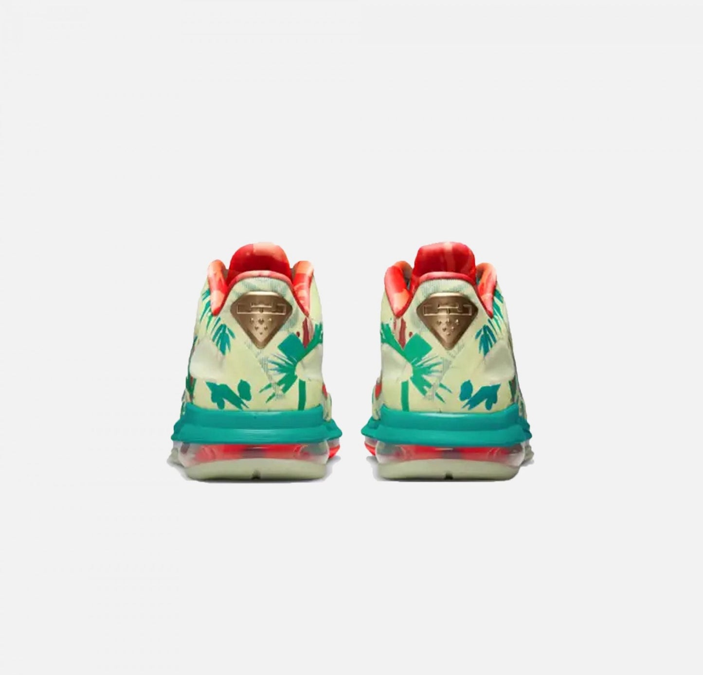 Nike | LEBRON IX LOW  { WHITE LIME / BRIGHT MANGO