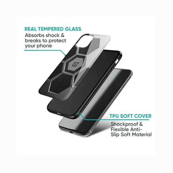 Sculpted Hexagon Glass Case - OnePlus