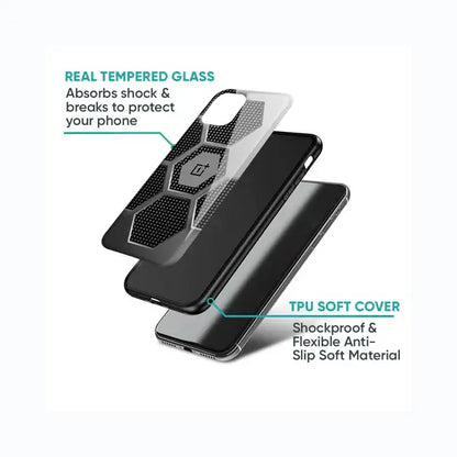 Sculpted Hexagon Glass Case - OnePlus