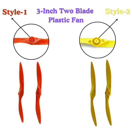 3-Inch Two Blade Plastic Fan Propeller