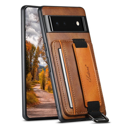Urban Elegance Retro Card Holder Case - Google Pixel