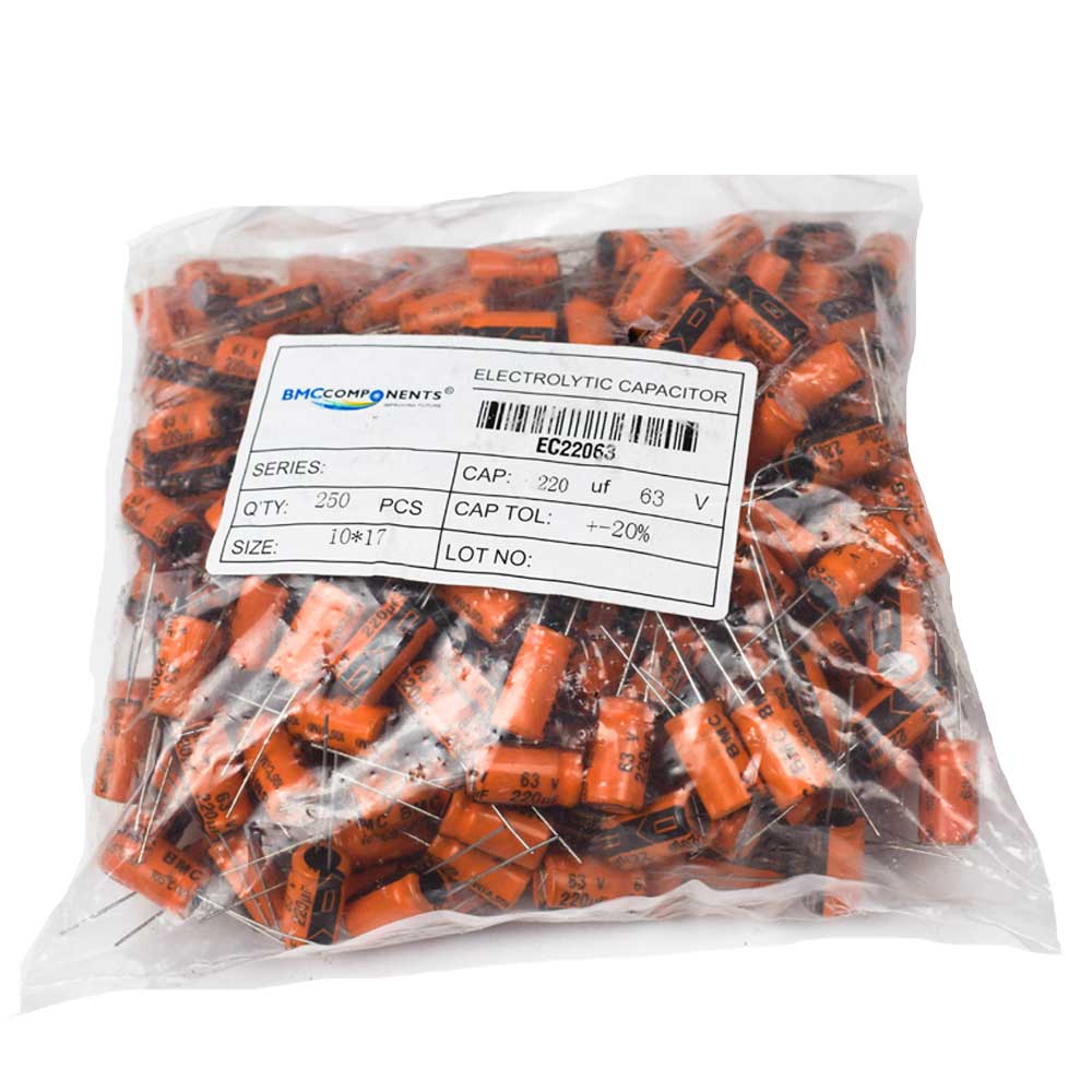 220µF 63V Electrolytic Capacitor