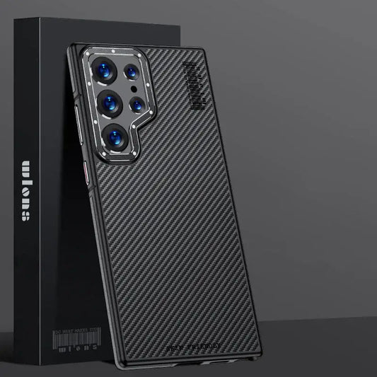 Ultimate Magnetic Carbon Fiber Case - Samsung