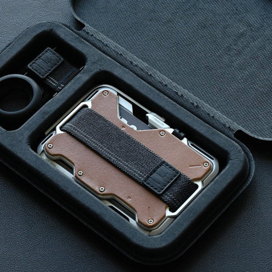Multi-Tool Magnetic MagSafe Leather Wallet