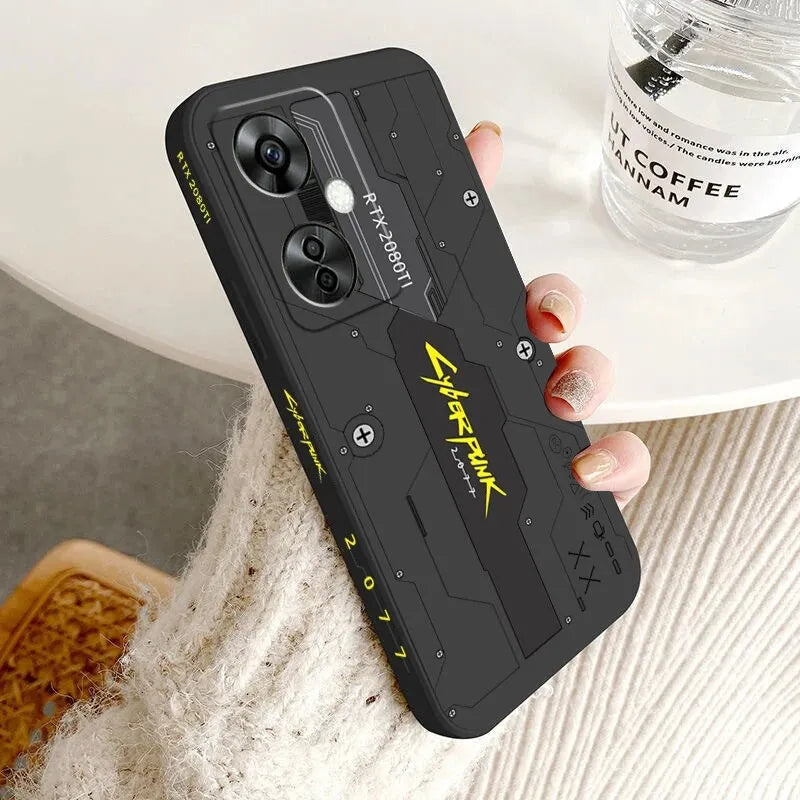 Tech Inspired Anti Fall Protective Case- OnePlus