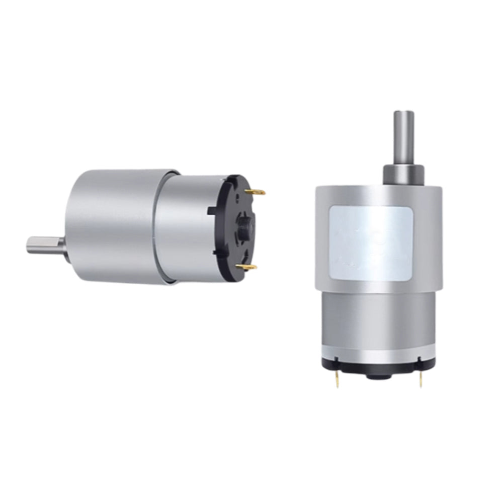 37GB520 107 RPM 6V 37mm Diameter Side D-Shaft DC high torque geared motor