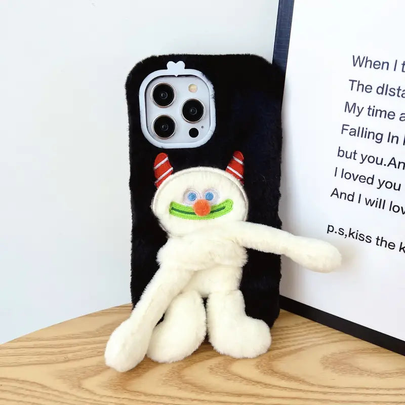 Adorable Monster Plush Case