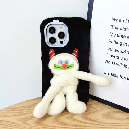 Adorable Monster Plush Case