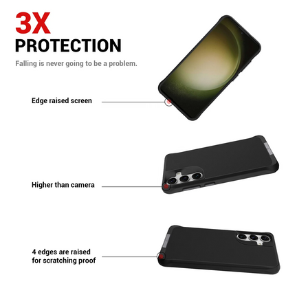 Galaxy S24 Ultra Invisible Stand Shockproof Wireless Charging Case