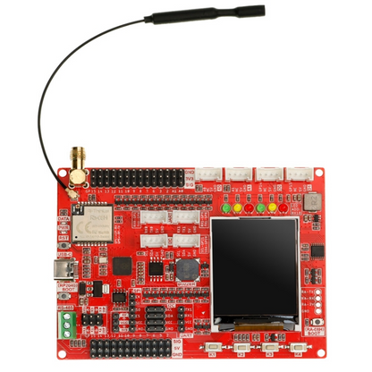 Elecrow LoRaWAN RA-08H Development Board Integrated RP2040 with 1.8 “ LCD for Long Range Communication (868Mhz/915Mhz