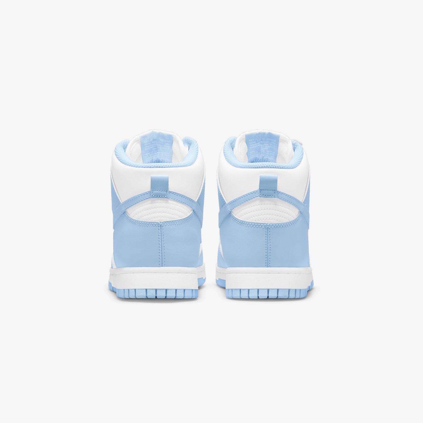 Nike | DUNK HIGH  { WHITE/ALUMINUM