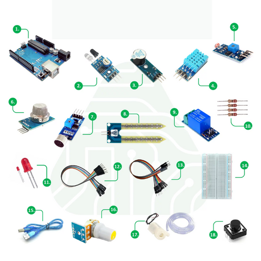 ADIY UNO KIT FOR BEGINNERS ( Make in India Boards)