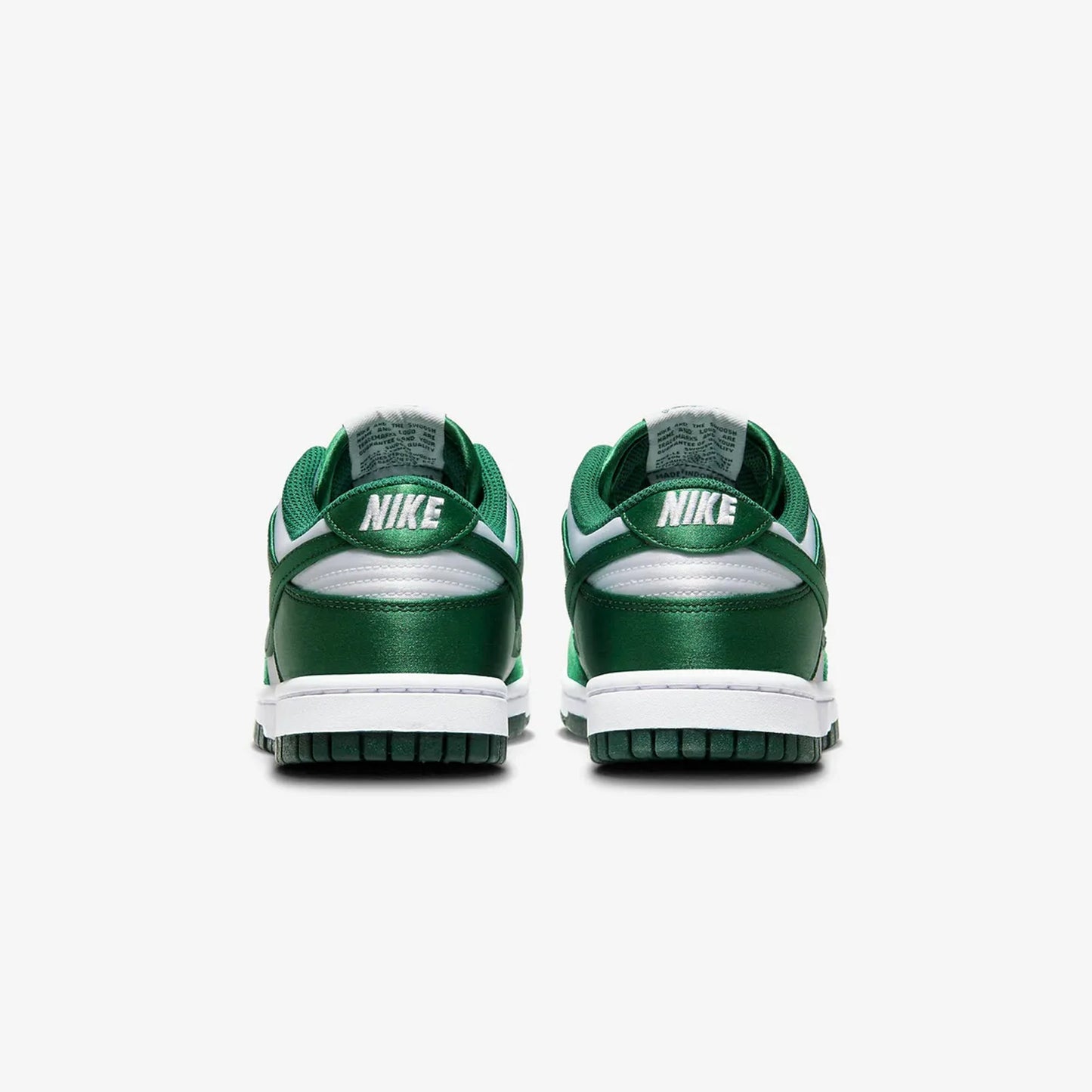 Nike | DUNK LOW  { WHITE/TEAM GREEN