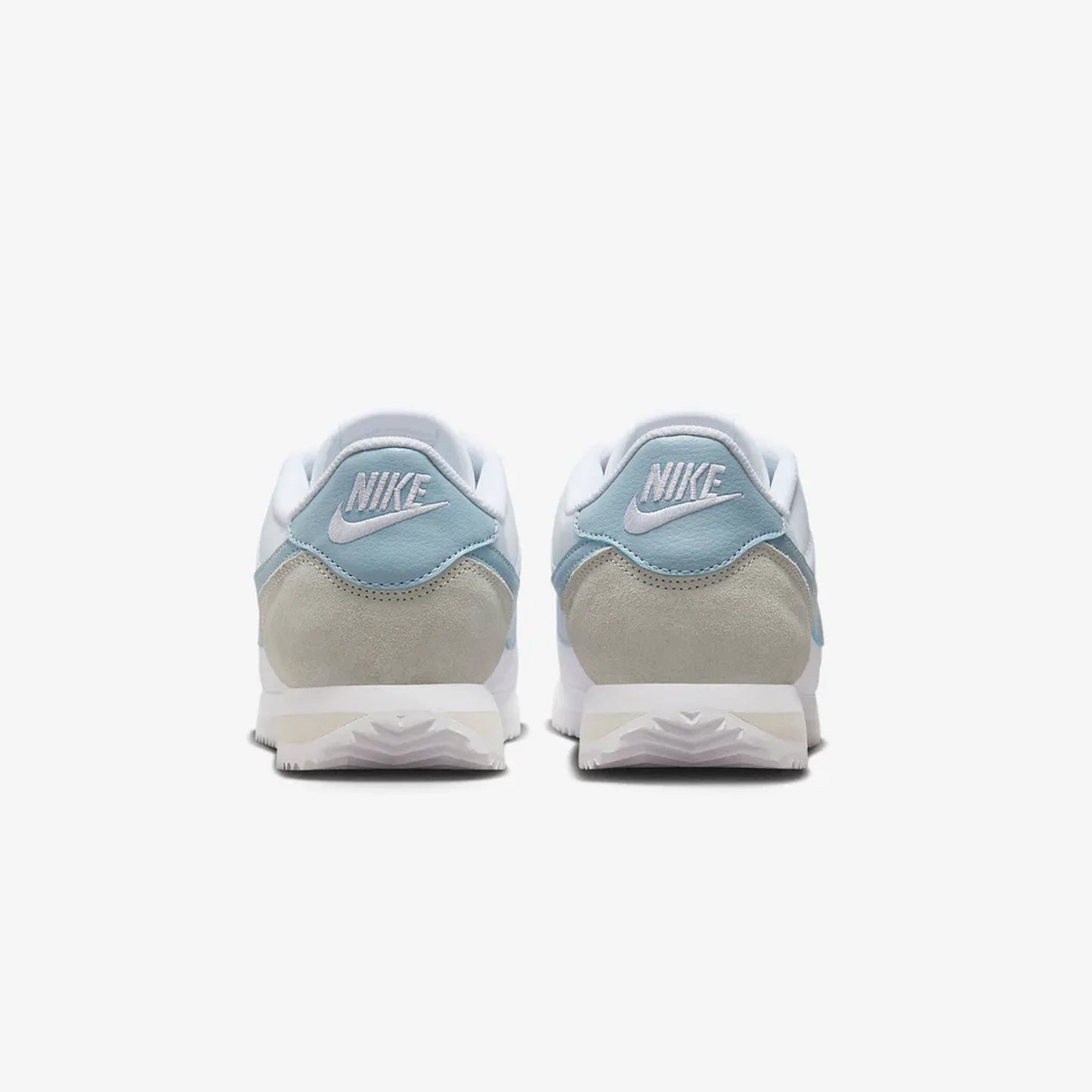 Nike | CORTEZ  { WHITE/LT ARMORY BLUE-LT OREWOOD BRN